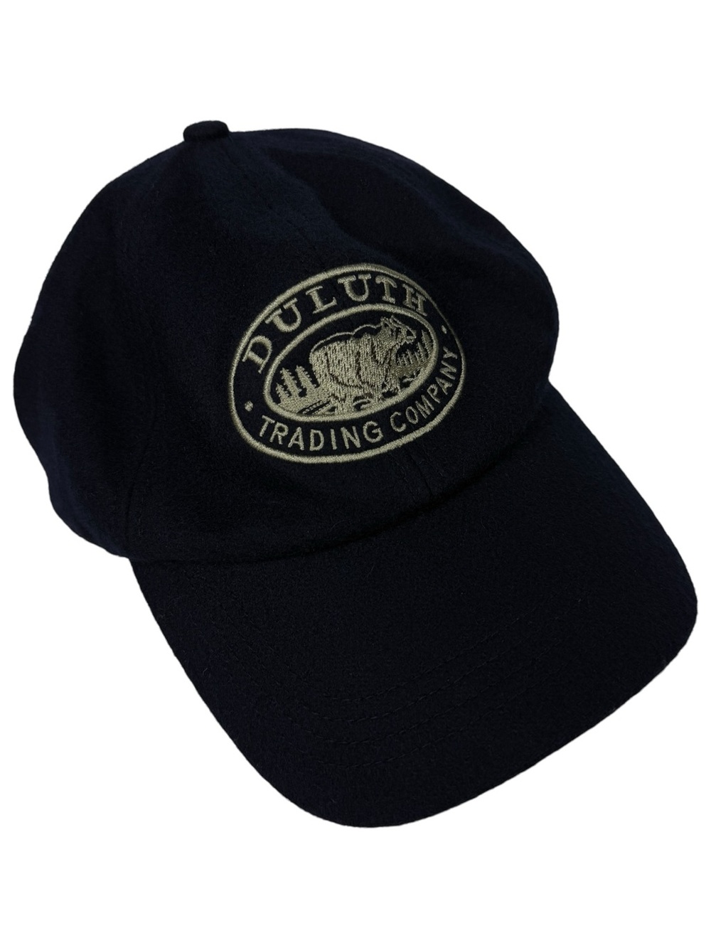 Duluth Trading Co Wool Navy Logo Hat
